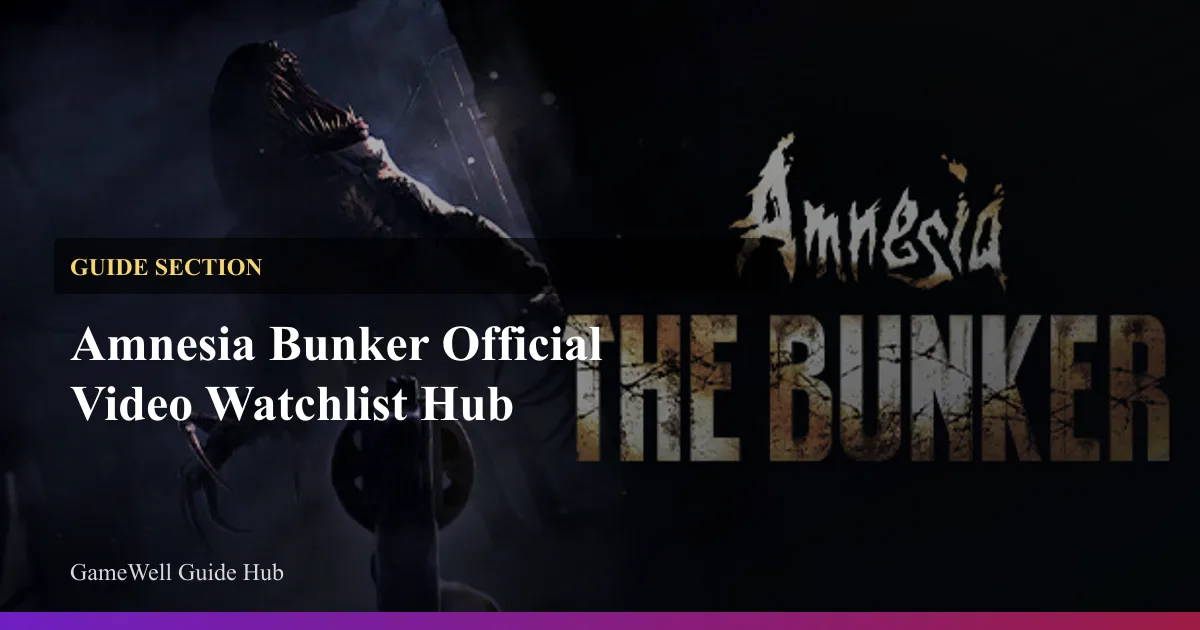 Amnesia Bunker Official Video Watchlist Hub