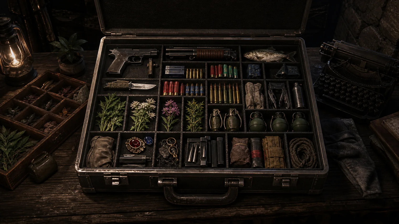 Resident Evil 4 Remake Inventory Management: Ammo, Herbs, Grenades, Fish, And Case Space